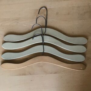Vintage Wood Hangers 17”